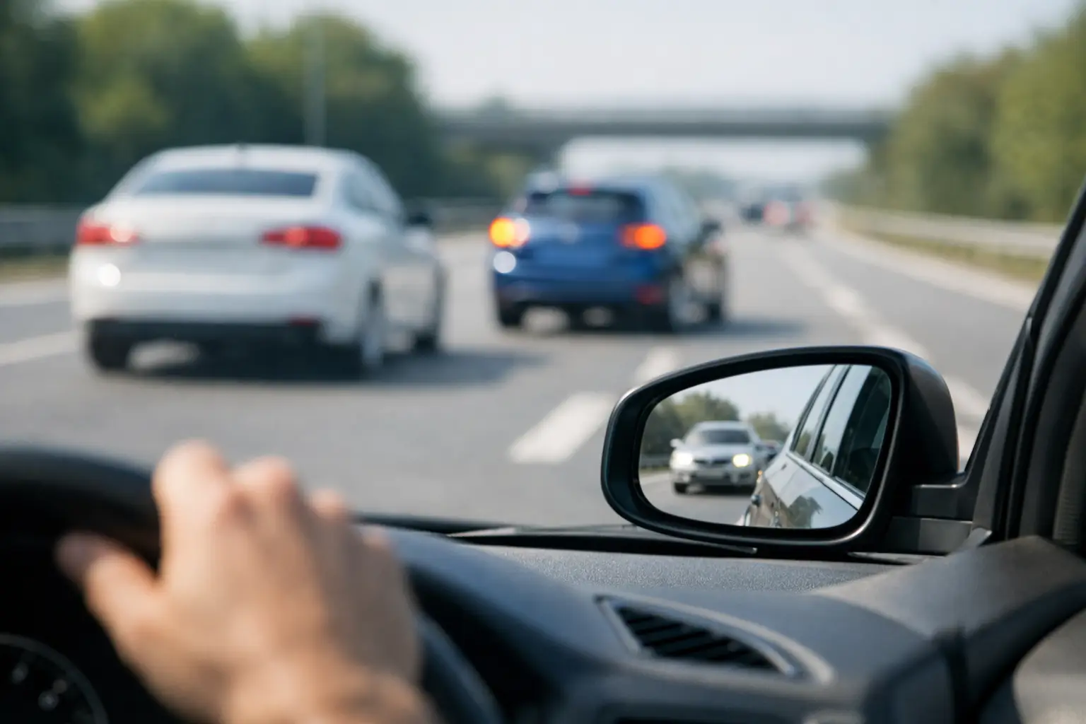 Lane Change Tips Driving Test: Pass Calmly