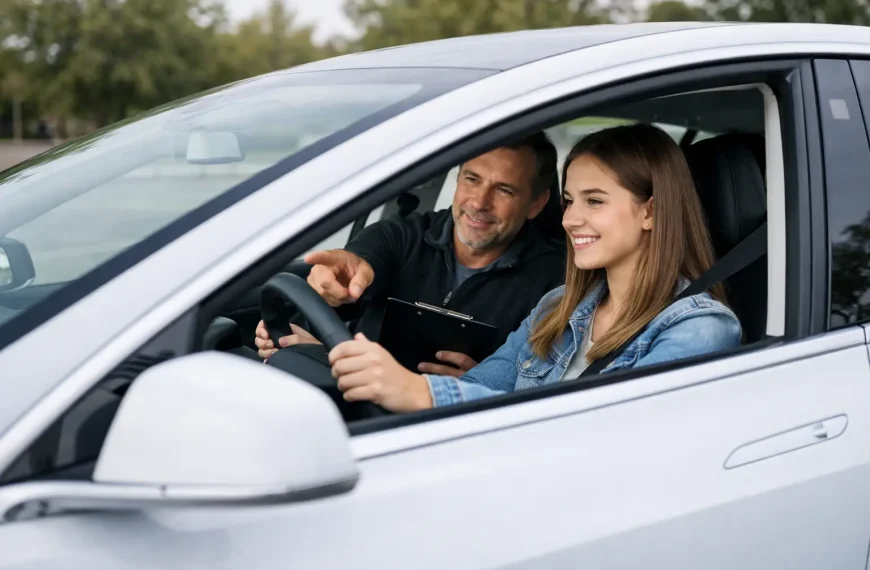 Tesla Driving Lessons for New Drivers