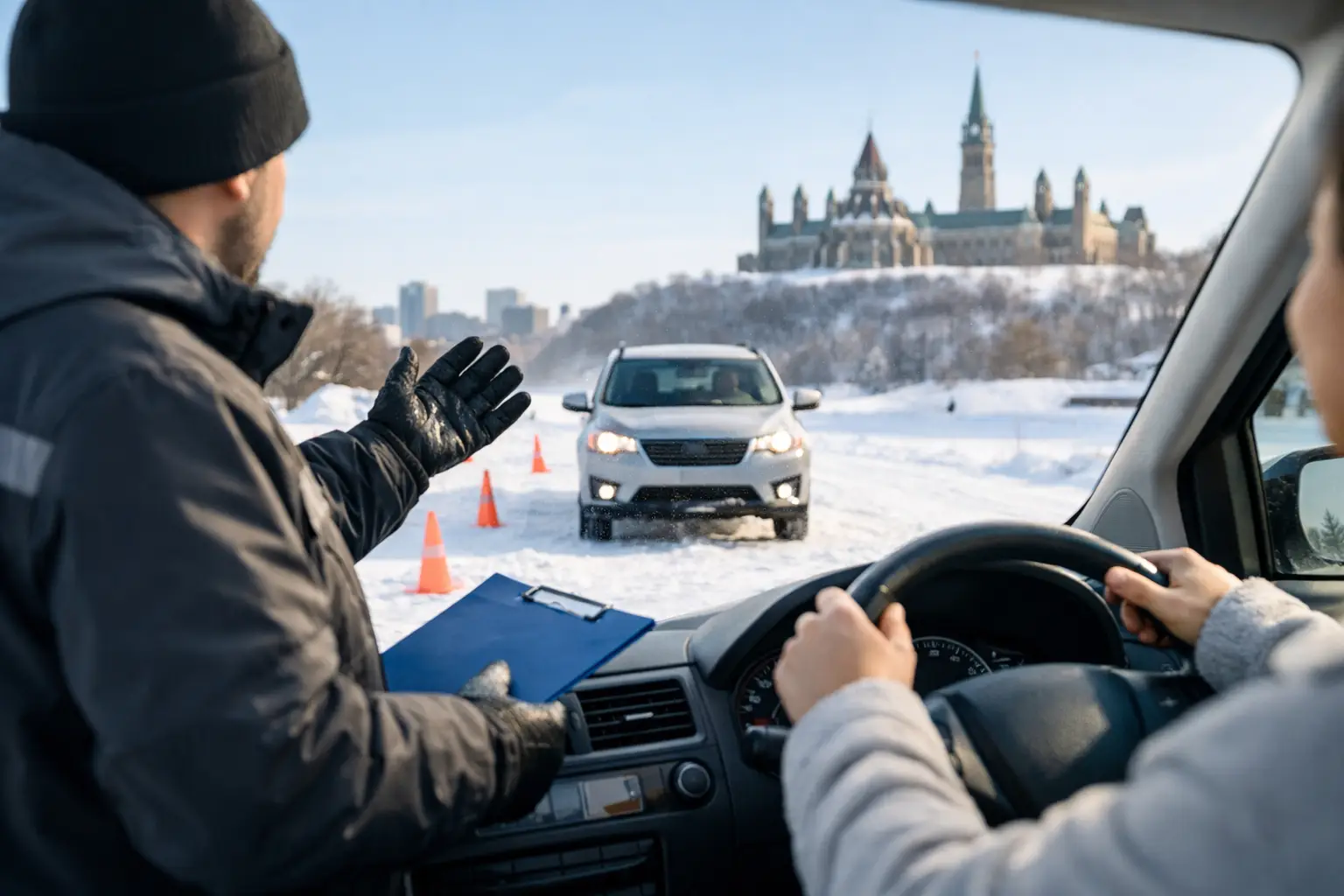 Winter Driving Lessons Ottawa Drivers Trust
