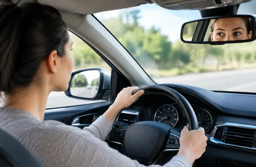 How to Practice Mirror Checks for Safer Driving