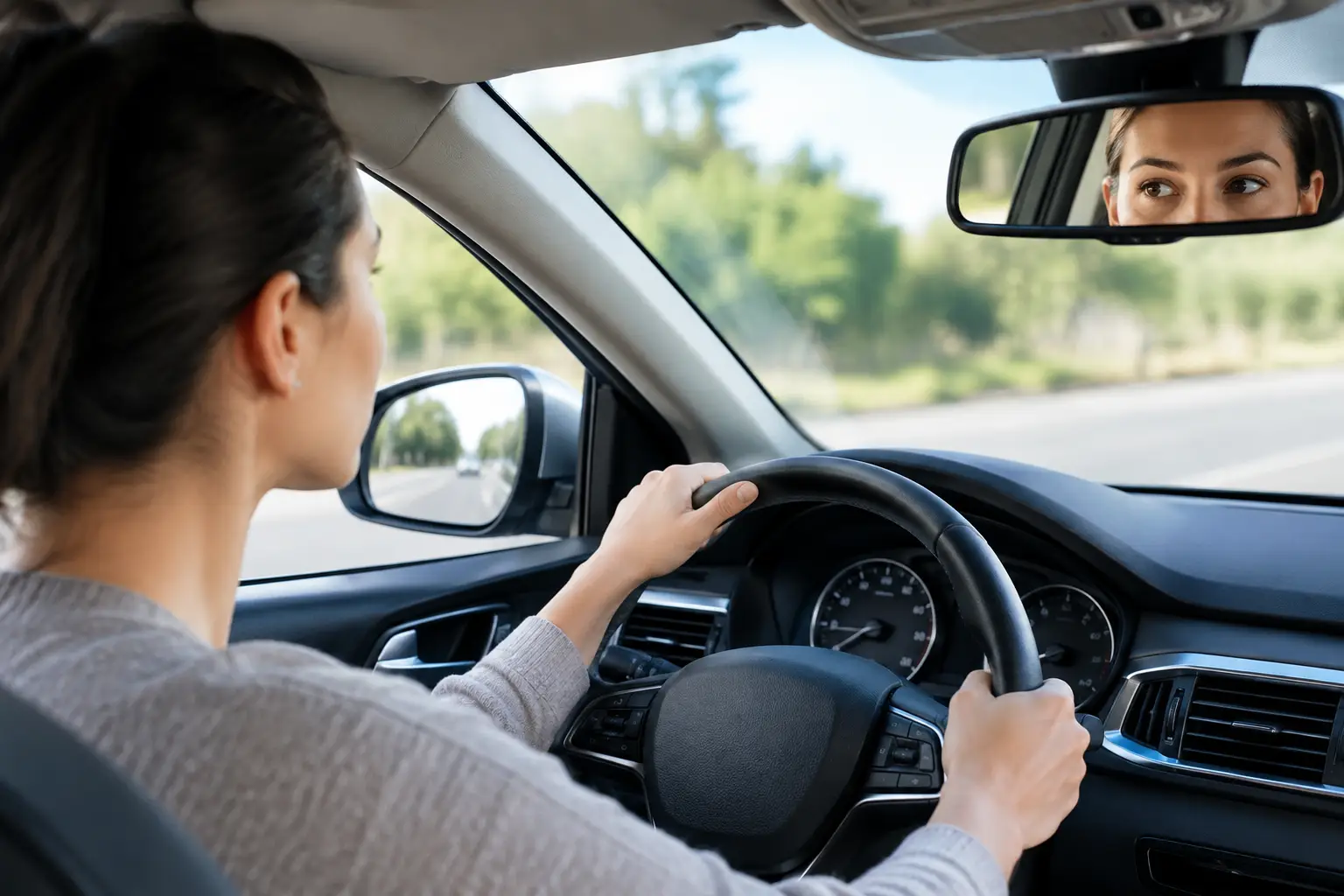 How to Practice Mirror Checks for Safer Driving